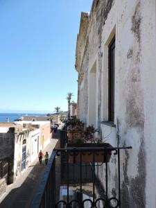 圣马里纳萨利纳Hotel I Cinque Balconi的海景阳台。