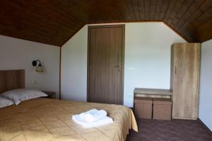 Pensiunea Panoramic客房内的一张或多张床位