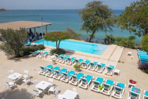 Union Amicale Corse Dakar内部或周边泳池景观