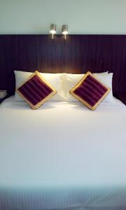 关丹关丹欧陆大酒店的床上有2个枕头