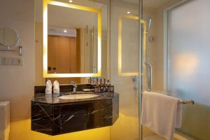 三亚亚龙湾海景国际度假酒店的一间浴室
