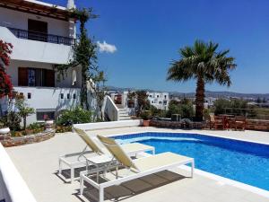 阿吉奥斯普罗科皮奥斯迪娜纳克索斯公寓 的别墅 - 带游泳池和2把躺椅