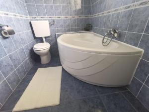 鲁巴达Apartments Ante的浴室配有白色浴缸和卫生间。