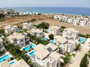 普罗塔拉斯Anthorina 21的海滩别墅的空中景致