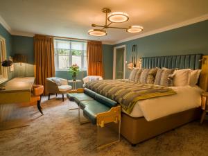 Homewood Hotel & Spa - Small Luxury Hotels of the World客房内的一张或多张床位