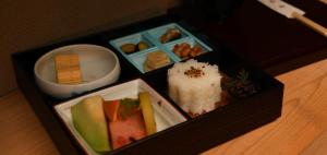 日式旅馆内部或周边提供的食物