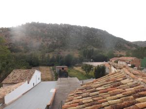 TramacastielLa Barbacana的从建筑物屋顶上可欣赏到风景