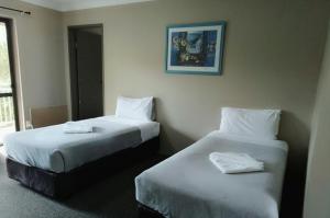 艾瑟思尔汽车旅馆客房内的一张或多张床位