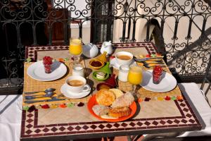 艺术田园庭院旅馆提供给客人的早餐选择