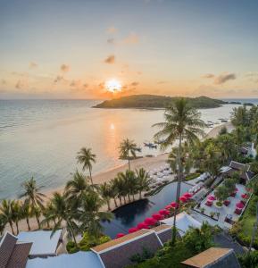 Anantara Lawana Koh Samui Resort内部或周边泳池景观