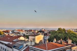 伊斯坦布尔HANENDE HOTEL的城市空中景观和建筑