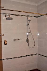 Divundu帝梵度旅馆的带淋浴喷头的浴室