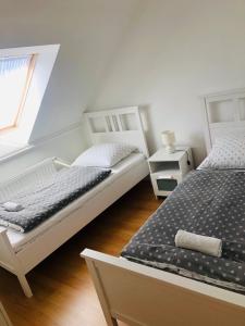 Tihany Levendula Villa客房内的一张或多张床位