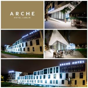 卢布林Arche Hotel Lublin的一系列4张酒店图片