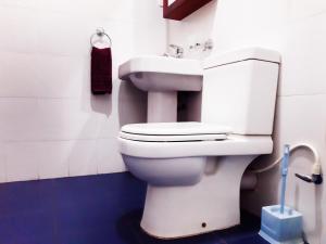 阿鲁特伽马Villa Bentota River View的浴室配有白色卫生间和盥洗盆。