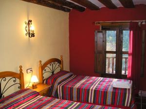 Casa La Mestra客房内的一张或多张床位