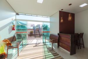 Villa Rio Branco Hotel Concept的休息区