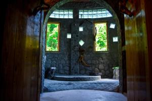 赛特如斯可瑞普莱特森山林小屋的一间浴室