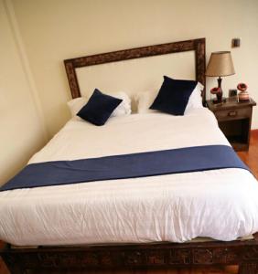 FikirandRay Lodge客房内的一张或多张床位
