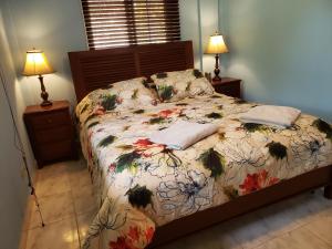 Villa San Antonio - El Valle de Anton客房内的一张或多张床位