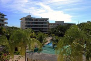 AAK-BAL Beach Resort Departamento Particular Dos Cuartos Acceso Total内部或周边泳池景观