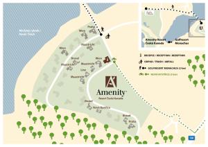 新比斯特日采Amenity Resort Česká Kanada的敏捷校园地图