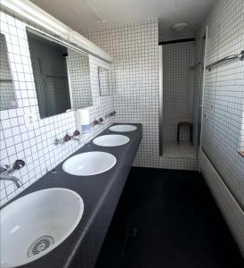 贝豪斯迪亚沃勒扎酒店的一间浴室