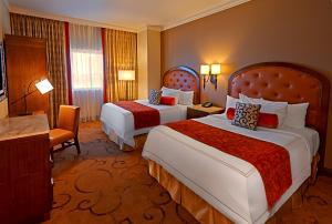河城赌场和酒店客房内的一张或多张床位