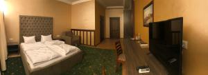 布拉玛皮维德那酒店客房内的一张或多张床位