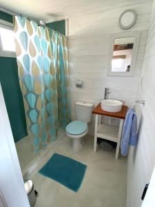 Cabañas Punta Papaya的一间浴室
