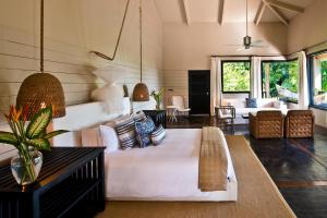 Copal Tree Lodge a Muy'Ono Resort的休息区