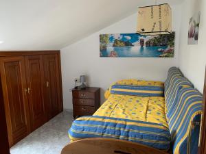 Loft céntrico en Ribadavia客房内的一张或多张床位