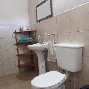 Cabaña Abra Del Monte的一间浴室