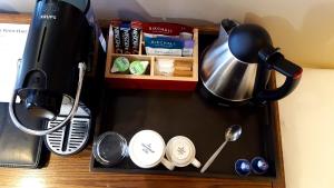 白鹿酒店的咖啡和沏茶工具