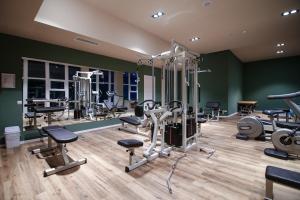 Bacolux Afrodita Resort & SPA, Herculane的健身中心和/或健身设施