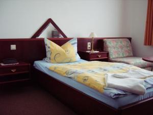 西格玛尔酒店客房内的一张或多张床位