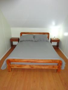 Cabañas Parque Villarrica客房内的一张或多张床位