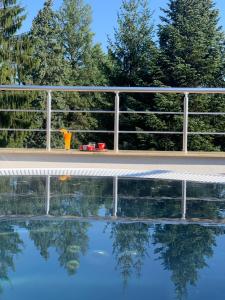 Family hotel Makedonska Kruchma内部或周边的泳池