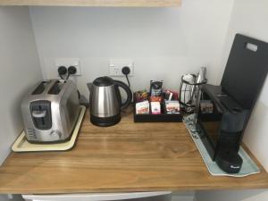 Two Rivers Ohakune的咖啡和沏茶工具