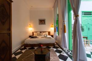 里亚德洛斯梅尔雅姆旅馆客房内的一张或多张床位