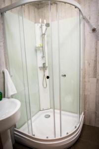 Motel Vosymaya Milya的一间浴室