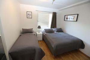 OSLO CITY CENTER 3 BEDROOMS APARTMENT, MANDALLS GATE 12客房内的一张或多张床位