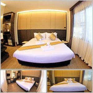 Orasa hotel客房内的一张或多张床位