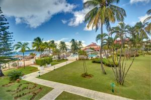 格罗斯岛Mystique St Lucia by Royalton的棕榈树公园的图象