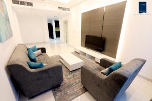 Samaya Hotel Apartment Dubai的休息区