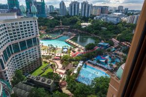 Homestay Resort 7pax 1min to Sunway Lagoon&Pyramid鸟瞰图