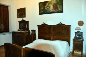 拉科尔特赫拉尔多农家乐客房内的一张或多张床位