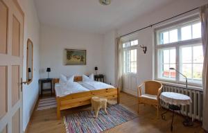 Gästehaus Hohe Tannen客房内的一张或多张床位
