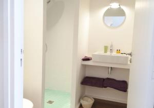 Denis & Virginie - château à pied - parking gratuit的一间浴室
