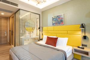 ROX Hotel Ankara客房内的一张或多张床位